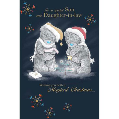 Son & Daughter In Law Me to You Bear Christmas Card £3.59